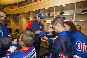 After enduring 10 brain surgeries, Nicholas Amodeo's dream to meet Henrik Lundqvist came true.