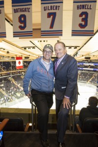 October 22, 2015: The New York Rangers defeat the Arizona Coyotes, 4-1, at Madison Square Garden in New York City.