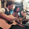 Henrik Lundqvist on guitar during the musical performance (Manley Photography)