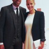 The Evening's Hosts and HLF founders Henrik and Therese Lundqvist (Manley Photography)