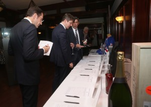 General view of atmosphere as Gotham Magazine Celebrates Cover Star Henrik Lundqvist At Wolfgang's Steakhouse on October 22, 2014 in New York City.  (Photo by Robin Marchant/Getty Images for Gotham Magazine)