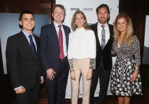 Gregory Rogalski, Raik Krause, Janina Backus, Henrik Lundqvist and Terry Moreno attend 