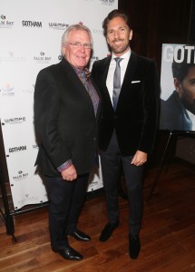  Glen Sather and Henrik Lundqvist attend 