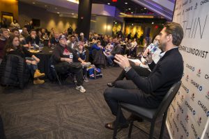 On Thin Ice with Henrik Lundqvist presented by CHASE – January 15th 2018 at Madison Square Garden, Picture Credit: Scott Levy/MSG Photos