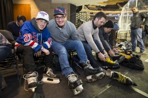 On Thin Ice with Henrik Lundqvist presented by CHASE – January 15th 2018 at Madison Square Garden, Picture Credit: Scott Levy/MSG Photos