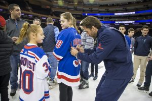 On Thin Ice with Henrik Lundqvist presented by CHASE – January 15th 2018 at Madison Square Garden, Picture Credit: Scott Levy/MSG Photos