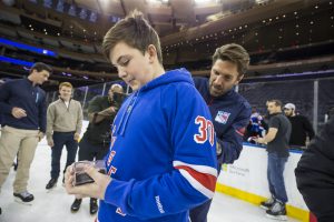 On Thin Ice with Henrik Lundqvist presented by CHASE – January 15th 2018 at Madison Square Garden, Picture Credit: Scott Levy/MSG Photos