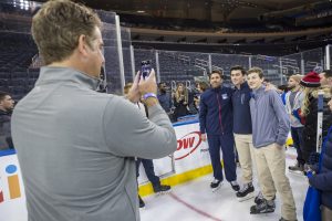 On Thin Ice with Henrik Lundqvist presented by CHASE – January 15th 2018 at Madison Square Garden, Picture Credit: Scott Levy/MSG Photos