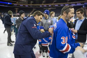 On Thin Ice with Henrik Lundqvist presented by CHASE – January 15th 2018 at Madison Square Garden, Picture Credit: Scott Levy/MSG Photos