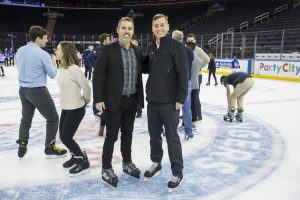 On Thin Ice with Henrik Lundqvist presented by CHASE – January 15th 2018 at Madison Square Garden, Picture Credit: Scott Levy/MSG Photos