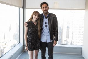 September 17, 2017: The graduating class of the 2016/2017 Henrik Lundqvist Foundation young ambassadors meet Henrik Lundqvist and talk about the various service projects they completed during the year.