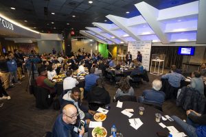 On January 16th 2019 HLF hosted a 2nd ice-skating event with CHASE at the Madison Square Garden. Guests were invited for dinner, a Q&A hosted by Bill Pidto and ice-skating at the world’s most famous arena together with Henrik Lundqvist. NYR’s Mika Zibanejad brought the event to another level with his DJ skills.

 