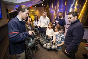 On January 16th 2019 HLF hosted a 2nd ice-skating event with CHASE at the Madison Square Garden. Guests were invited for dinner, a Q&A hosted by Bill Pidto and ice-skating at the world’s most famous arena together with Henrik Lundqvist. NYR’s Mika Zibanejad brought the event to another level with his DJ skills.

 