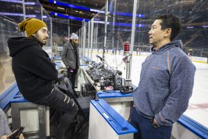 On January 16th 2019 HLF hosted a 2nd ice-skating event with CHASE at the Madison Square Garden. Guests were invited for dinner, a Q&A hosted by Bill Pidto and ice-skating at the world’s most famous arena together with Henrik Lundqvist. NYR’s Mika Zibanejad brought the event to another level with his DJ skills.

 