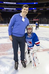 On January 16th 2019 HLF hosted a 2nd ice-skating event with CHASE at the Madison Square Garden. Guests were invited for dinner, a Q&A hosted by Bill Pidto and ice-skating at the world’s most famous arena together with Henrik Lundqvist. NYR’s Mika Zibanejad brought the event to another level with his DJ skills.

 