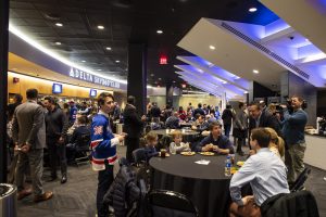 On January 16th 2019 HLF hosted a 2nd ice-skating event with CHASE at the Madison Square Garden. Guests were invited for dinner, a Q&A hosted by Bill Pidto and ice-skating at the world’s most famous arena together with Henrik Lundqvist. NYR’s Mika Zibanejad brought the event to another level with his DJ skills.

 