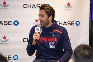 On January 16th 2019 HLF hosted a 2nd ice-skating event with CHASE at the Madison Square Garden. Guests were invited for dinner, a Q&A hosted by Bill Pidto and ice-skating at the world’s most famous arena together with Henrik Lundqvist. NYR’s Mika Zibanejad brought the event to another level with his DJ skills.

 