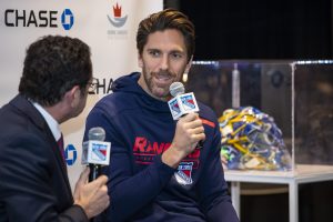 On January 16th 2019 HLF hosted a 2nd ice-skating event with CHASE at the Madison Square Garden. Guests were invited for dinner, a Q&A hosted by Bill Pidto and ice-skating at the world’s most famous arena together with Henrik Lundqvist. NYR’s Mika Zibanejad brought the event to another level with his DJ skills.

 