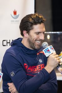 On January 16th 2019 HLF hosted a 2nd ice-skating event with CHASE at the Madison Square Garden. Guests were invited for dinner, a Q&A hosted by Bill Pidto and ice-skating at the world’s most famous arena together with Henrik Lundqvist. NYR’s Mika Zibanejad brought the event to another level with his DJ skills.

 