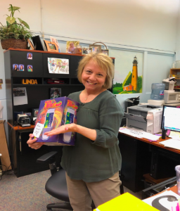 Staff members from Macopin Middle School in West Milford, NJ donate to the Toy & Game Drive to benefit the Children’s Hospital at Saint Peter’s. 