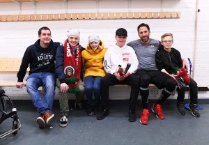 On Saturday October 19th HLF together with Frolunda and Joel Lundqvist hosted the first group of families from Ronald McDonald Hus in Gothenburg for a game experience and meet & greet.