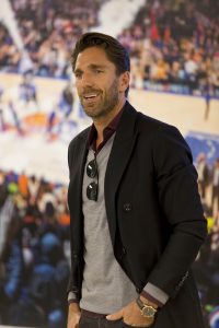 October 13, 2019: HLF Young Ambassadors present their projects to Henrik Lundqvist at Madison Square Garden.