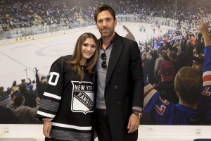 October 13, 2019: HLF Young Ambassadors present their projects to Henrik Lundqvist at Madison Square Garden.