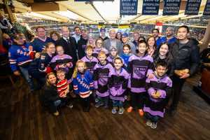 November 25, 2019: The New York Rangers defeat the Minnesota Wild, 3-2, during overtime at Madison Square Garden in New York City.