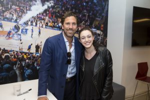 April 24, 2018: Young Ambassadors from the Henrik Lundqvist Foundation meet Henrik and Therese Lundqvist and talk about the various service projects they completed during the year.