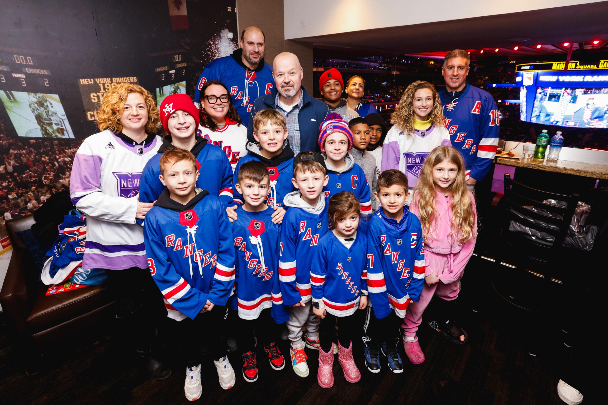 Two Garden of Dreams families hosted in Henrik's Crease on December 22nd